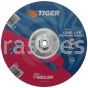 Weiler 57136 9" x 1/4" TIGER AO Type 28 Grinding Wheel A24R 5/8"-11 Nut