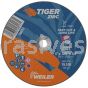 Weiler 58013 4" x .035" Tiger Zirc Type 1 Cut-Off Wheel Z60T 3/8" AH