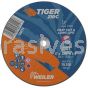 Weiler 58014 4" x .035" Tiger Zirc Type 1 Cut-Off Wheel Z60T 1/4" AH