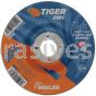 Weiler 58053 5" x 1/8" TIGER ZIRC Type 27 Cut/Grind Combo Wheel Z30T 7/8" AH