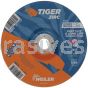 Weiler 58075 7" x 1/4" TIGER ZIRC Type 27 Grinding Wheel Z24T 7/8" AH