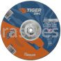 Weiler 58076 9" x 1/4" TIGER ZIRC Type 27 Grinding Wheel Z24T 5/8"-11 Nut
