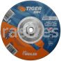 Weiler 58080 7"x 1/4" TIGER ZIRC Type 28 Grinding Wheel Z24T 5/8"-11 Nut
