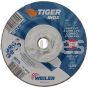 Weiler 58114 4-1/2" x 1/8" TIGER INOX Type 27 Cut/Grind Combo Wheel INOX30T 5/8"-11 Nut