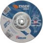 Weiler 58116 7" x 1/8" TIGER INOX Type 27 Cut/Grind Combo Wheel INOX30T 5/8"-11 Nut