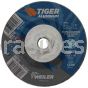 Weiler 58216 4-1/2 x 1/8 TIGER ALUMINUM Type 27 Cut/Grind Combo Wheel ALU30T 5/8-11 Nut