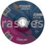 Weiler 58309 6" x .045" TIGER CERAMIC Type 27 Cutting Wheel CER60S 7/8 AH