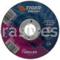 Weiler 58315 4-1/2 x 1/8 TIGER CERAMIC Type 27 Cut/Grind Combo Wheel CER30T 7/8 AH