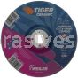 Weiler 58321 7 x 1/8 TIGER CERAMIC Type 27 Cut/Grind Combo Wheel CER30T 7/8 AH