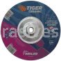 Weiler 58324 9" x 1/8" TIGER CERAMIC Type 27 Cut/Grind Combo Wheel CER30T 5/8-11 Nut
