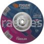 Weiler 58332 7" x 1/4" TIGER CERAMIC Type 27 Grinding Wheel CER24R 5/8-11 Nut