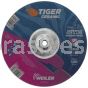 Weiler 58334 9" x 1/4" TIGER CERAMIC Type 27 Grinding Wheel CER24R 5/8-11 Nut