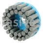 Weiler 85844 5" Nylox Disc Brush Rectangular Filament 80 SC Fill 7/8" Arbor Hole