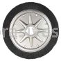 Weiler 86137 Burr-Rx 14" Extra High Density Crimped Filament Wheel Brush .055/80 CG Fill 2" Arbor Hole