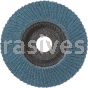 Wendt Abrasives 228114 Premium Zirconia Flap Disc 4-1/2" x 7/8" - Type 27 FG ZA80