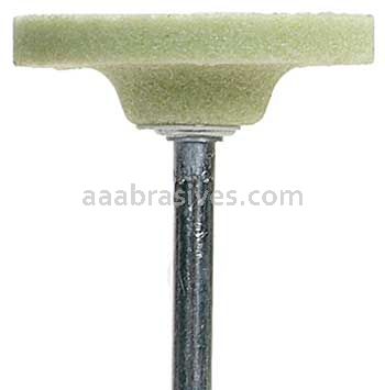 Norton W215 1 x 1/8/Quantum 3NQ80-OVS/I2 1/8 x 1-1/2 Vitrified Bond Mounted Points - W Shapes