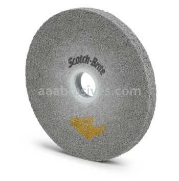 3M™ 7100050300 6 x 1/2 x 1 Scotch-Brite™ 10 S/C Fine EXL PRO Deburring Wheel