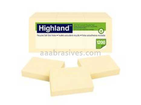 Highland™ Notes 6539RP 1 3/8 in x 1 7/8 in 3M 7100092714