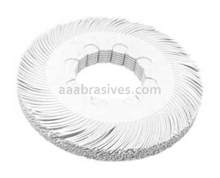3M&trade; 7100038608 8” T-S 120 Grit Refill Scotch-Brite&trade; Radial Bristle Brush Replacement Disc