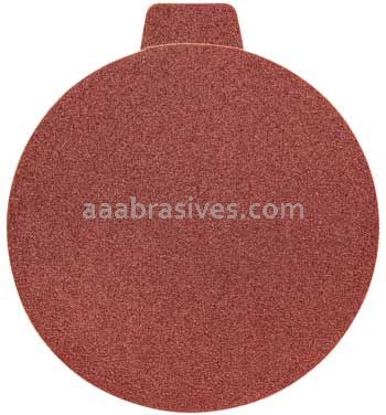 Norton 69957339968 5" No Hole 100 Grit Metal R243 Aluminum Oxide PSA Cloth Discs