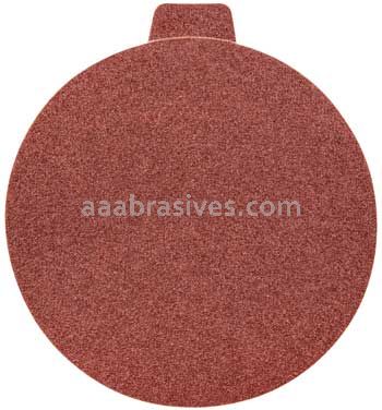 Norton 69957339973 6" No Hole 80 Grit Metal R243 Aluminum Oxide PSA Cloth Discs