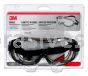 3M™ 7100160750 Professional Goggle Chemical Splash 91264H1-DC Black Strap Gray Lens