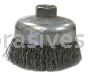 Weiler 36070 - 5" .023, 5/8"-11 A.H., Vortec Pro Knot Wire Wheel, Cable Twist - 012382360702