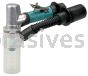 Dynabrade 56723 .4 hp 7 Degree Offset Die Grinder, Central Vacuum 25,000 RPM, Gearless, Rear Exhaust Extended Muffler