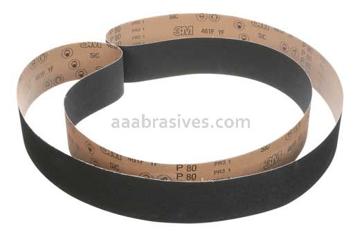 3M™ 7100180593 1-1/4 21 P60 Grit YF-wt 461F Cloth Belt
