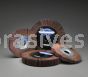 3-1/2 x 1-1/2 x 5/8 240 Merit Grind-O-Flex Large Diameter Flap Wheels