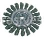 Osborn 4” CABLE TWIST KNOT WHEEL (.020 X 1/2-13 NC AH)#26454/