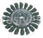 Osborn Knot Wire Wheel 4” OD X .020” Steel X 5/8-11 AH #99069