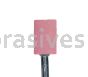 W-170, 5/16x1/2x1/8"sk, Mounted Point, Vitrified, PA/O