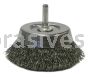 3x1/4 sk Crimped Wire Cup Brush Medium Carbon