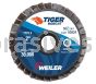 Weiler 50934 - 2" 60Z, BobCat Abrasive Flap Disc, Flat, Plastic Backing - 012382509347