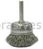 Weiler 36029 - 2" 1/4" Stem, .0118" Wire, Retail Pack, Vortec Pro Crimped Wire Cup Brush - 012382360290