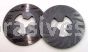 3M™ 7000120516 5” Medium Gray Disc Pad Ribbed 81734