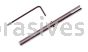 Osborn Side Action Tube Brush Holder 3/8” OD X 3-3/8” OAL X 1/8” ID #75006