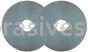 Weiler 03956 Nylox Steel Flanges 8-3/4" O.D. x 2" Arbor Hole