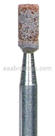 Norton W144 1/8 x 1/4/Gemini 38A M/E5 1/8 x 1-1/2 /Vitrified Bond Mounted Points - W Shapes