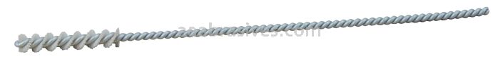 Weiler 26909 .260" Nylox Micro Abrasive Tube Brush 600 AO 1" Brush Length