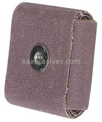 3 x 3 x 1/4 /80 /1/4-20 /Merit Aluminum Oxide Resin /Square Pads