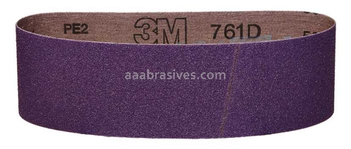 3M™ 7010359741 4 x 24 P150 Grit Y wt 761D Cloth Belt