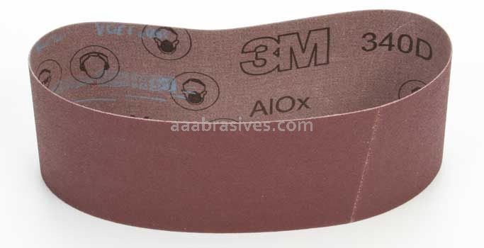 3M™ 7010300094 3 x 24 P100 Grit X-wt 340D Cloth Belt