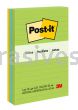 Post-it™ Notes 660-3AU 4 in x 6 in Jaipur Collection 3M 7100145162