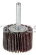 Weiler 30771 1-1/2" x 1" x 40 AO Wolverine Coated Abrasive Flap Wheel 1/4" Stem
