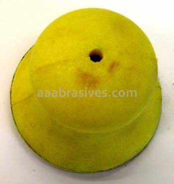 3M 7000045752 3 x 7/8 Hookit Center Water Feed Disc Hand Pad 70147