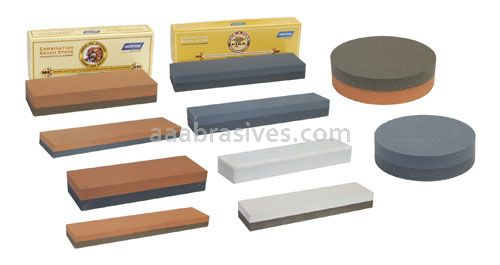 Norton 8 x 2 x 1 India/Soft Arkansas Coarse/ExFine SIB8 Bench Oil Stones
