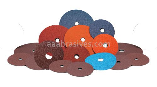 9-1/8 x 7/8 120 Grit Merit Metal Aluminum Oxide Fiber Discs