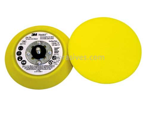 3M™ 05775 5 x 3/4 x 5/16-24 Hookit™ Medium Density Disc Pad